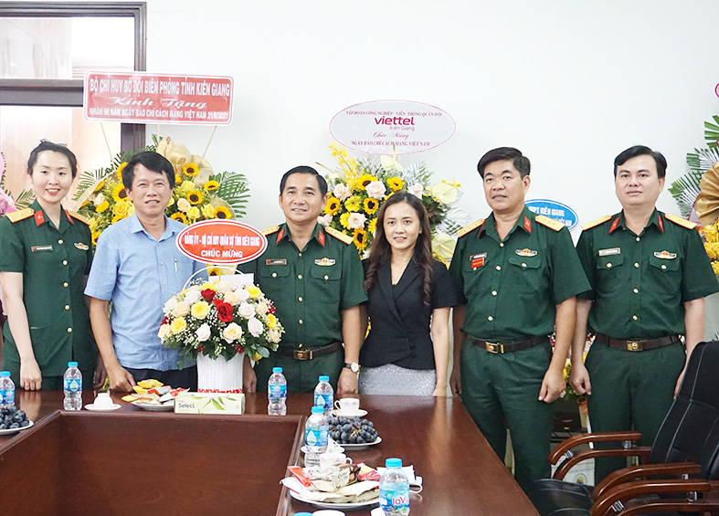 Nhiều cơ quan, đơn vị thăm, chúc mừng Báo Kiên Giang nhân kỷ niệm 96 năm ngày báo chí cách mạng Việt Nam (21/6/1925 - 21/6/2021)